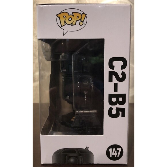 Funko Pop! Star Wars Rogue One C2-B5 Droid #147 Vinyl Bobble-Head Figure NEW - Picture 7 of 11